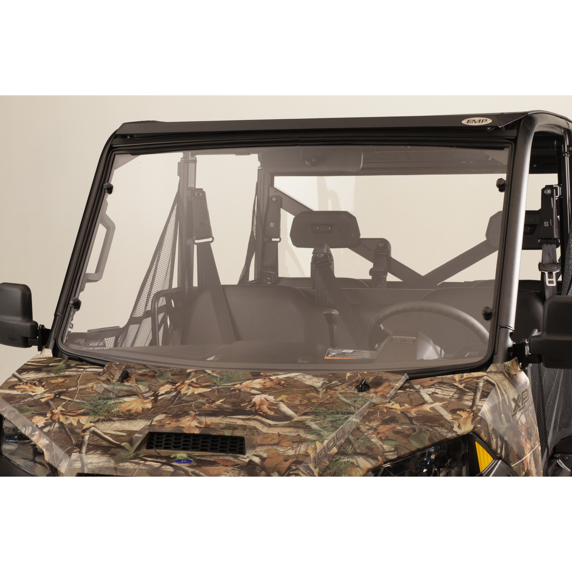 Extreme Metal Products, Polaris Ranger Hard Coated Windshield, Model# 11898